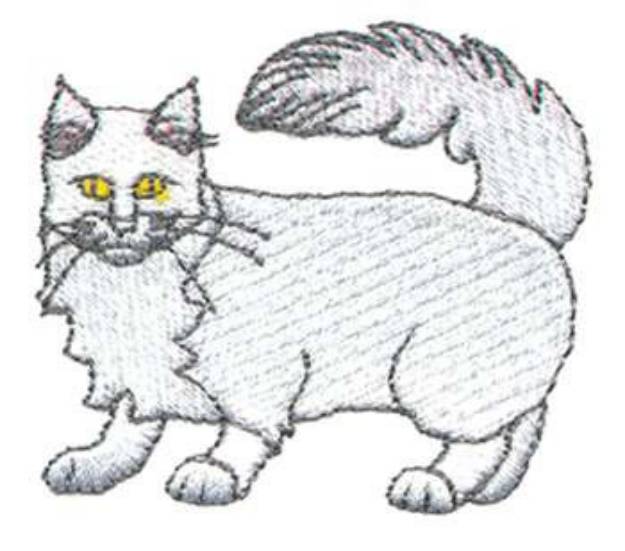 Picture of Angora Machine Embroidery Design