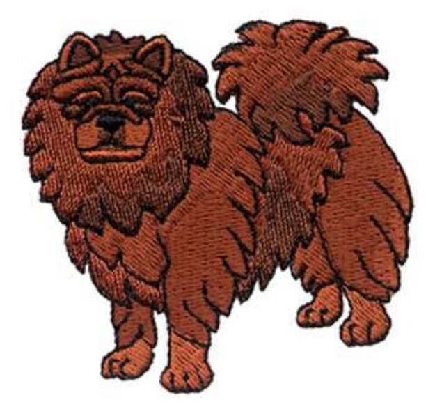 Picture of Chow Chow Machine Embroidery Design