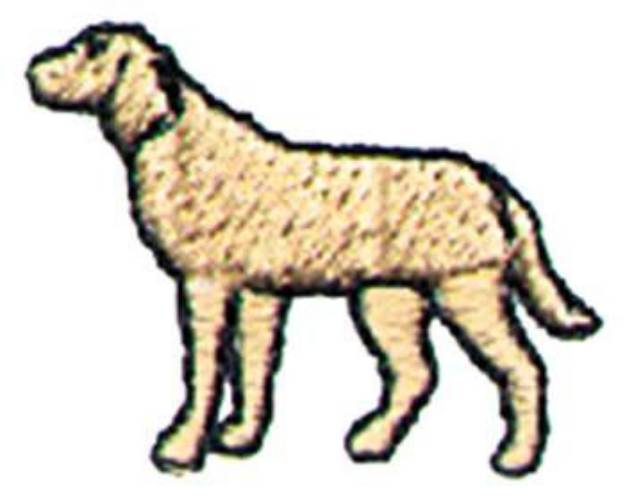 Picture of 1 Inch  Dog Machine Embroidery Design