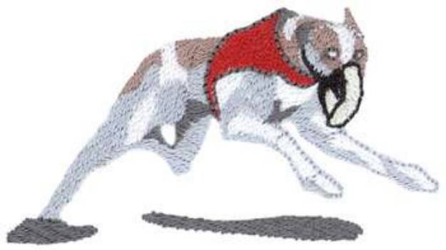 Picture of Greyhound Machine Embroidery Design