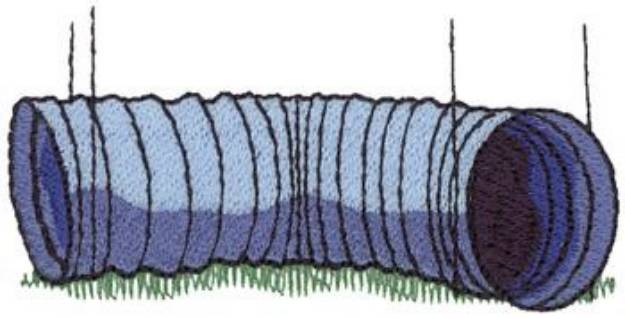 Picture of Agility Tunnel Machine Embroidery Design