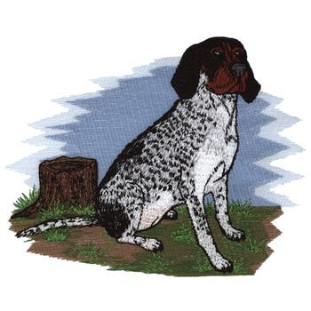 Bluetick Coonhound Machine Embroidery Design