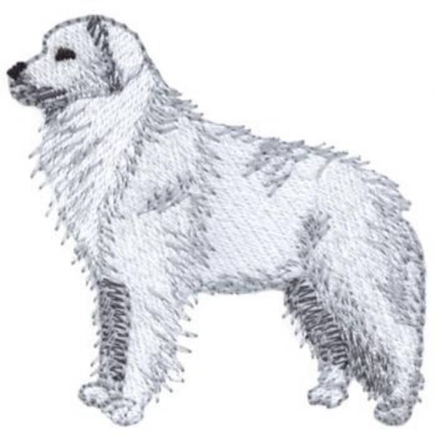 Picture of Hungarian Kuvasz Machine Embroidery Design