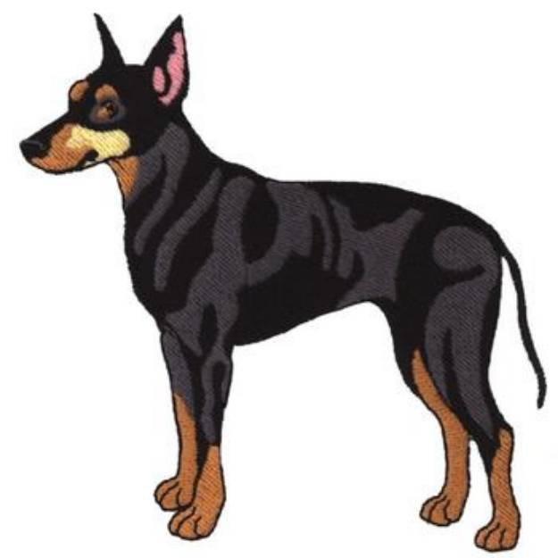 Picture of Manchester Terrier Machine Embroidery Design