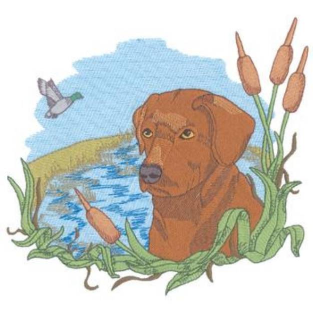 Picture of Chesapeake Scene Machine Embroidery Design