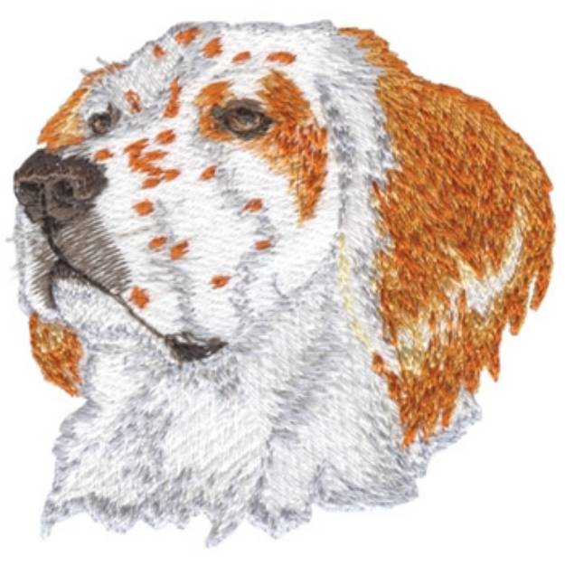 Picture of English Setter Machine Embroidery Design