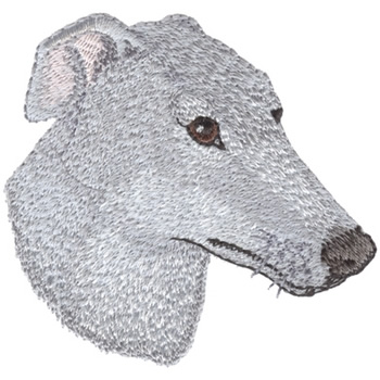 Small Greyhound Machine Embroidery Design