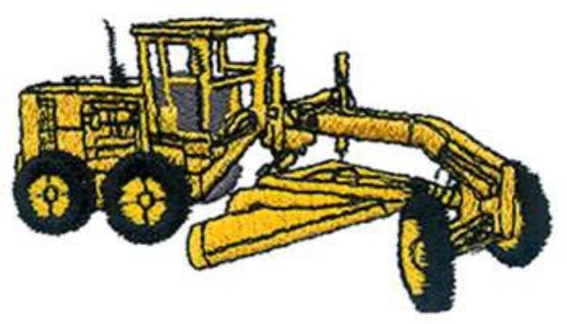 Picture of Grader Machine Embroidery Design