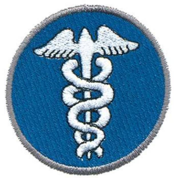 Picture of Medic Symbol Machine Embroidery Design