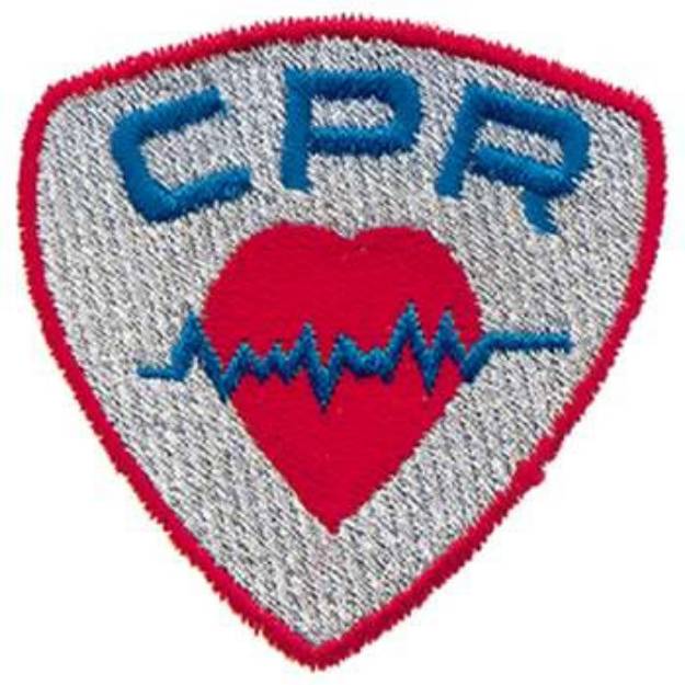 Picture of CPR Machine Embroidery Design