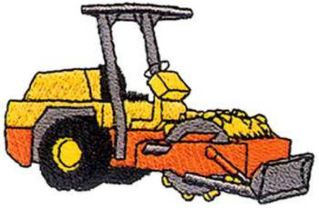 Picture of Compactor Machine Embroidery Design