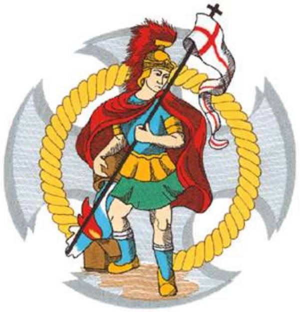 Picture of St. Florian Machine Embroidery Design