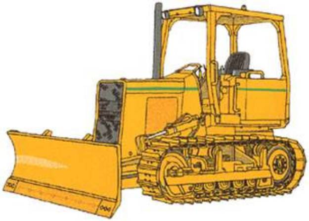 Picture of Lg. Bulldozer Machine Embroidery Design