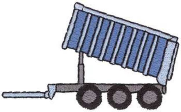 Picture of Dump Wagon Machine Embroidery Design