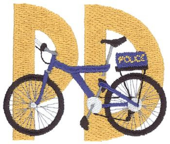 Bike Patrol Machine Embroidery Design