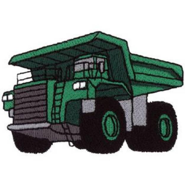 Picture of Rigid Hauler Machine Embroidery Design