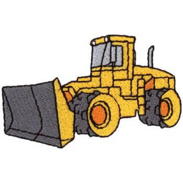 Picture of Compactor Machine Embroidery Design