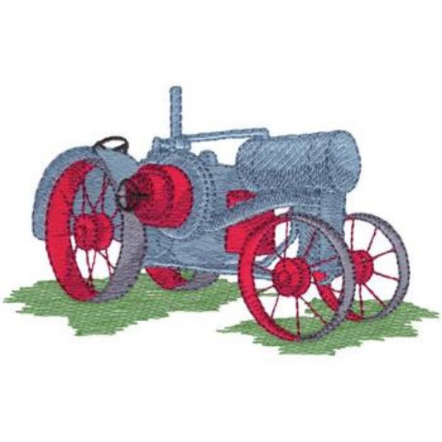 Picture of Classic Tractor Machine Embroidery Design