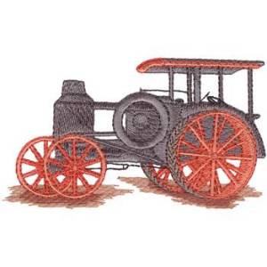 Picture of Classic Tractor Machine Embroidery Design