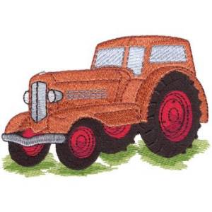 Picture of Classic Tractor Machine Embroidery Design