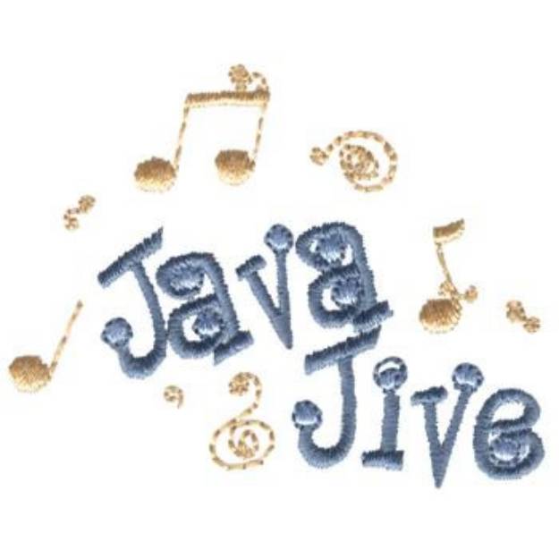 Picture of Java Jive Machine Embroidery Design