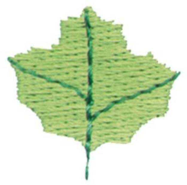 Picture of 1" Leaf Machine Embroidery Design