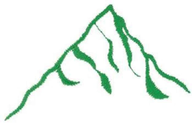 Picture of Mountain Outline Machine Embroidery Design