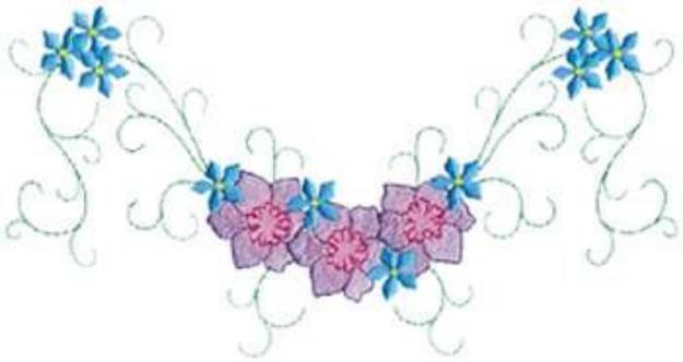 Picture of Collar Design Machine Embroidery Design