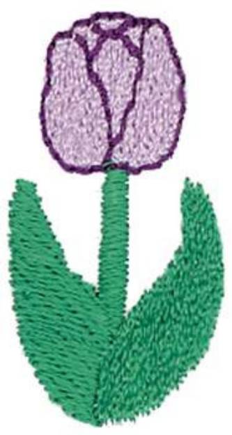 Picture of Sm. Tulip Machine Embroidery Design