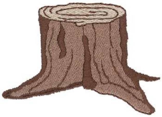 Picture of Stump Machine Embroidery Design