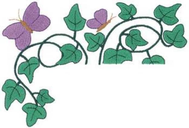 Picture of Ivy Vines Machine Embroidery Design