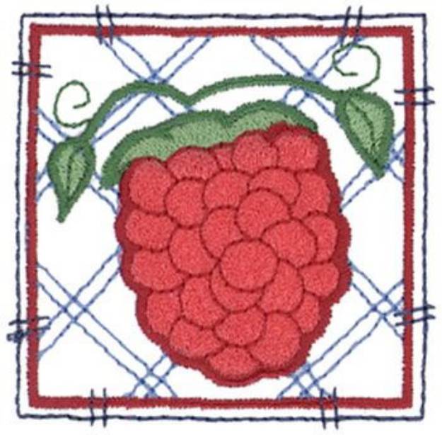 Picture of Raspberry Machine Embroidery Design