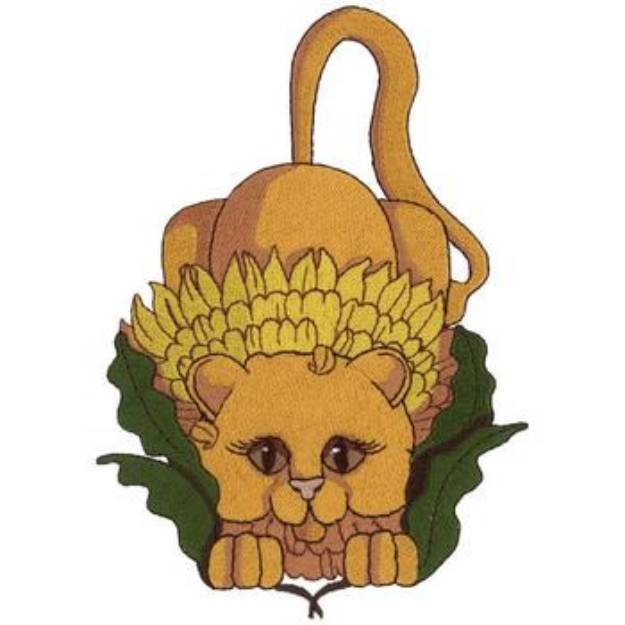 Picture of Dandy Lion Machine Embroidery Design