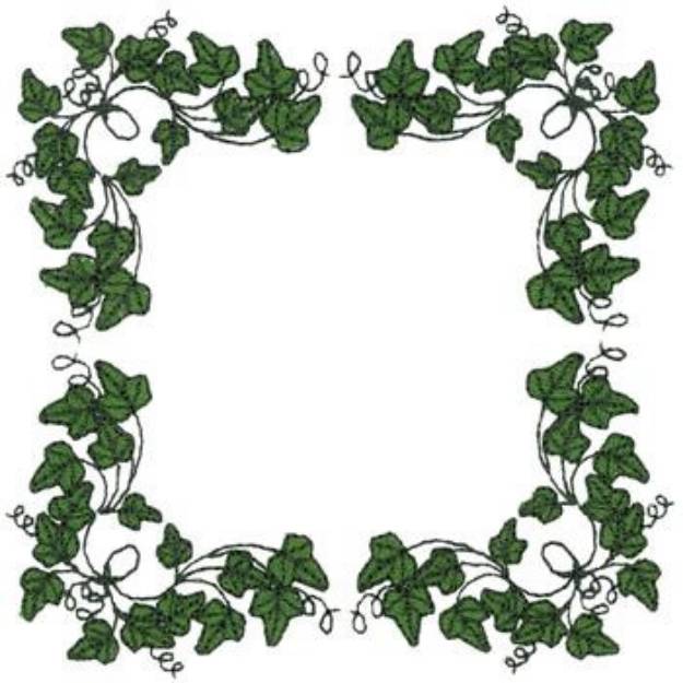 Picture of Ivy Border Machine Embroidery Design