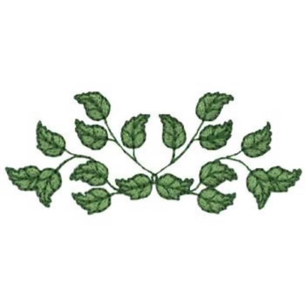 Picture of Leaves Machine Embroidery Design