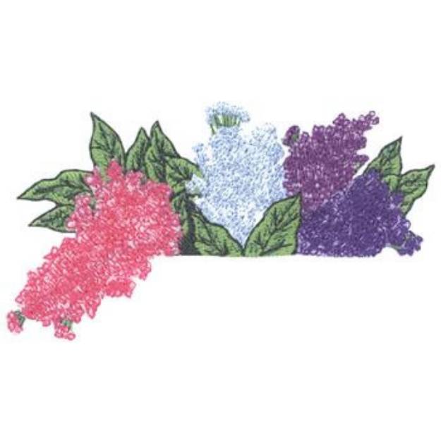 Picture of Lilac Pocket Topper Machine Embroidery Design