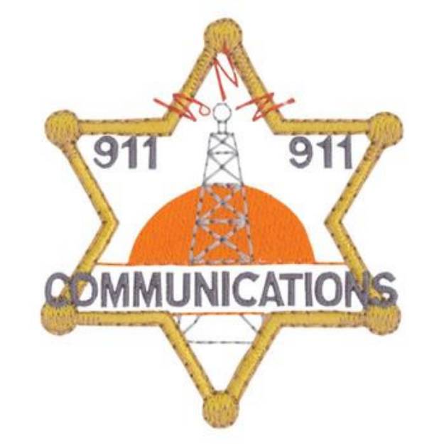 Picture of Communications Machine Embroidery Design