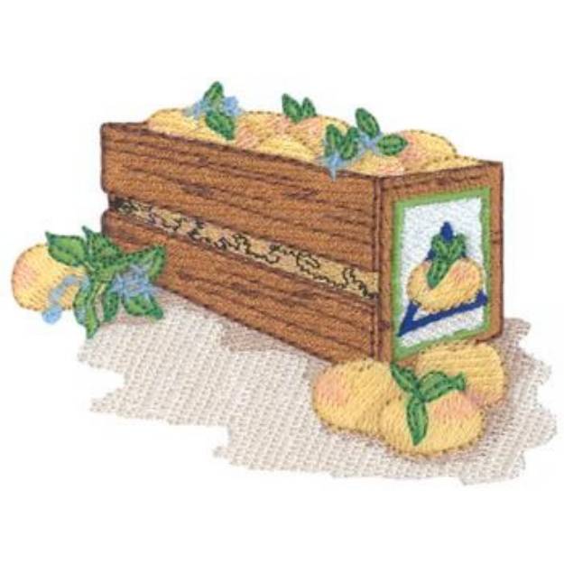 Picture of Grapefruit Crate Machine Embroidery Design