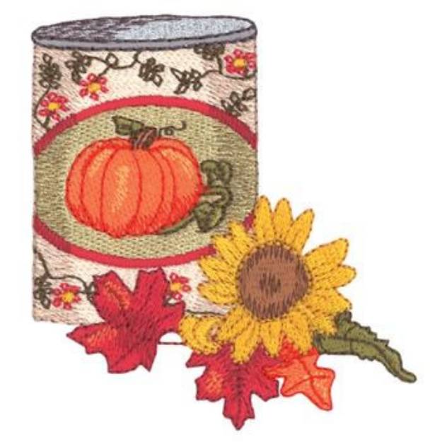 Picture of Pumpkin Machine Embroidery Design