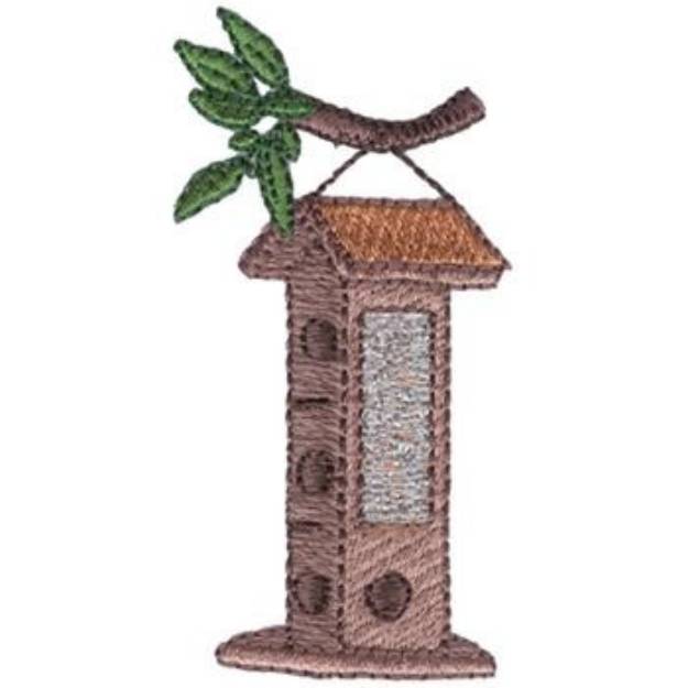 Picture of Bird Feeder Machine Embroidery Design