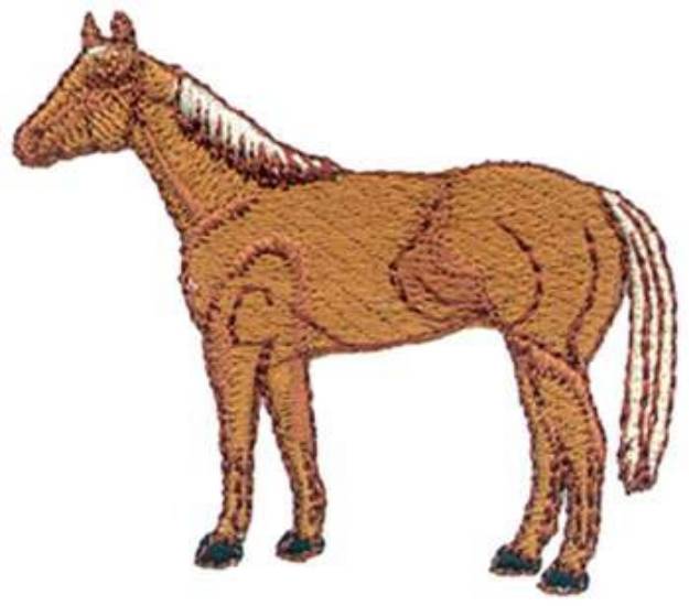 Picture of Quarter Horse Machine Embroidery Design