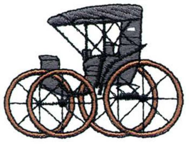 Picture of Buggy Machine Embroidery Design