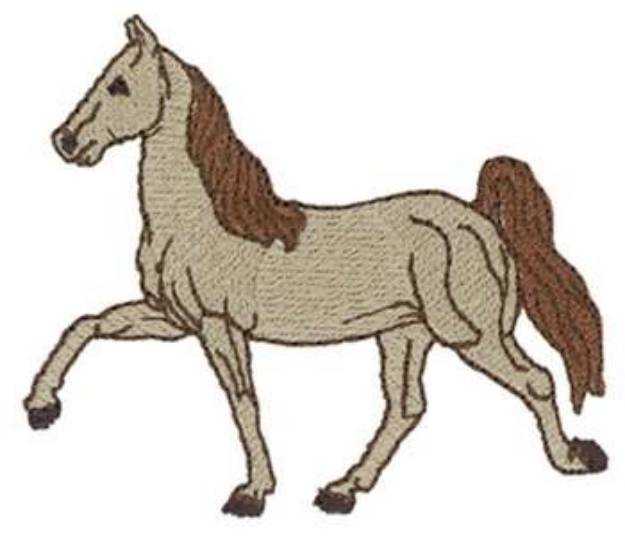 Picture of Tennessee Walker Machine Embroidery Design