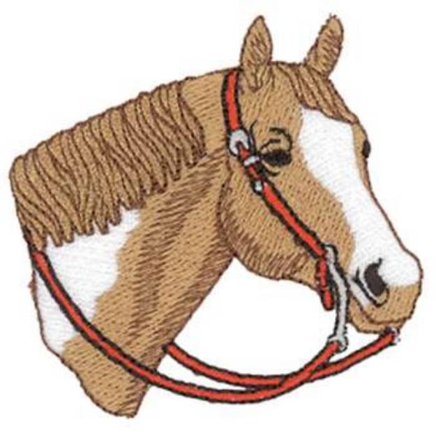 Horse Gulls Xxx Hd - Paint Horse Head Machine Embroidery Design | Embroidery Library at  GrandSlamDesigns.com