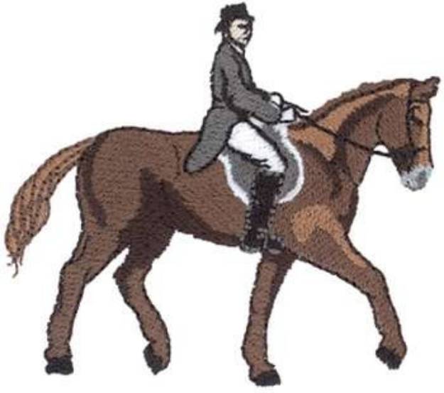 Picture of Dressage Machine Embroidery Design