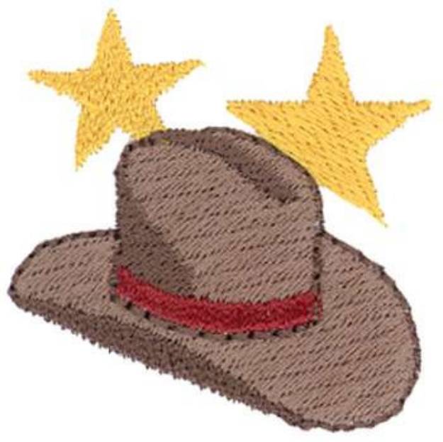 Picture of Cowboy Hat Machine Embroidery Design