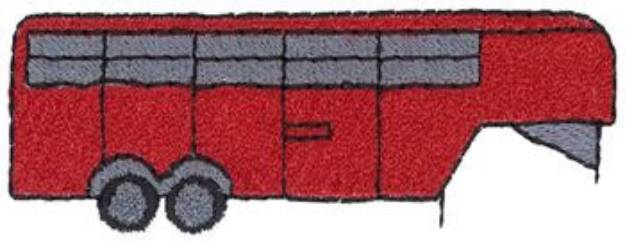 Picture of Trailer Machine Embroidery Design