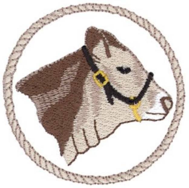 Picture of Show Steer Machine Embroidery Design