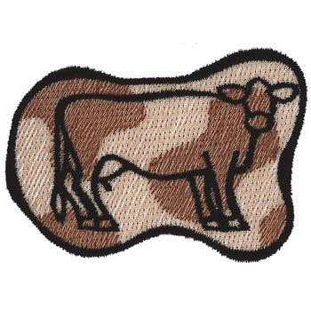 Cow Machine Embroidery Design