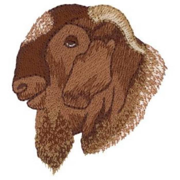 Picture of Boer Goat Machine Embroidery Design